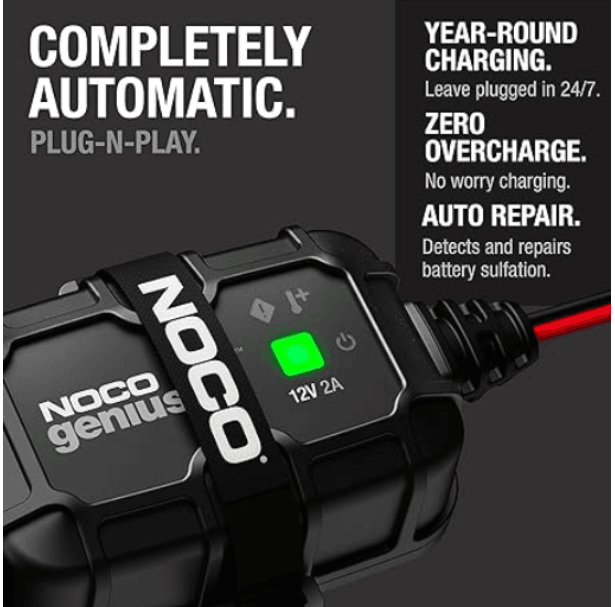 NOCO 2A Direct-Mount Onboard Car Battery Charger, 12V Car Charger GENIUS2D - Suncoast Marine & Auto Supply