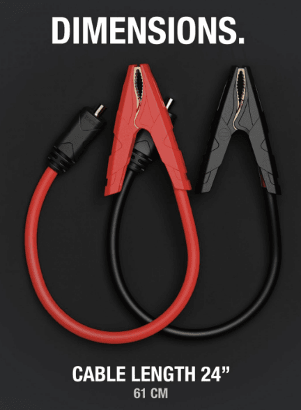 Suncoast Marine and Auto offers NOCO Boost 24-Inch Battery Clamp for GB500 UltraSafe Lithium Jump Starter GBC004