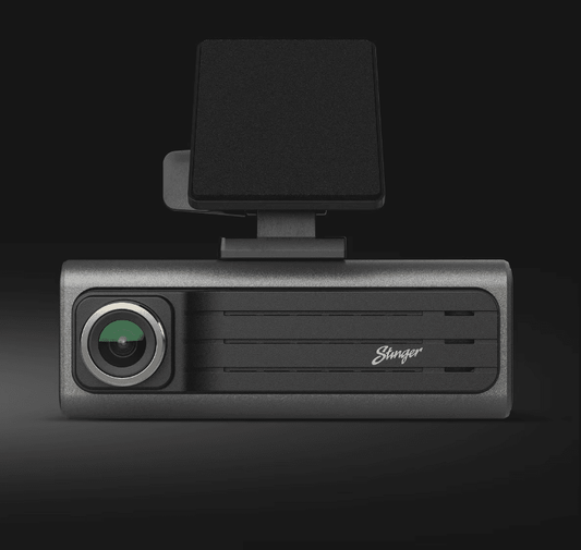 Suncoast Marine and Auto offers STINGER OPSIS UNIVERSAL FULL HD FRONT AND REAR DASH CAMERA FOR MOST VEHICLES SDC-2CHFHD
