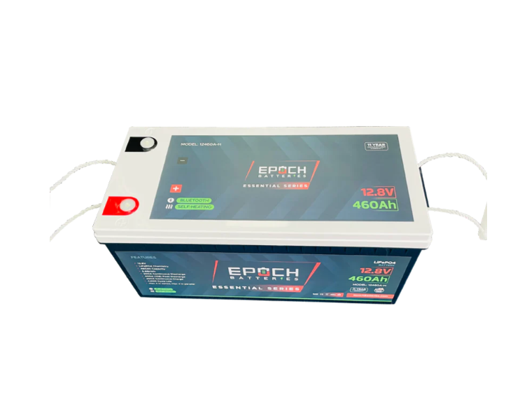 Suncoast Marine and Auto offers Epoch Battery 12V 460Ah Essential Series - Bluetooth & Heated LiFePO4 Battery (12460A-H)