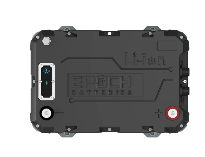 Suncoast Marine and Auto offers Epoch Battery 24V 100Ah LiFePO4 Lithium Battery (B24100A-C)
