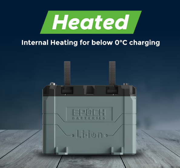 Suncoast Marine and Auto offers Epoch Battery 24V 100Ah LiFePO4 Lithium Battery (B24100A-C)