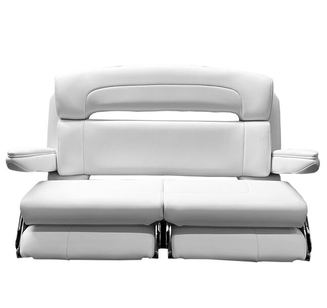 Suncoast Marine and Auto offers TACO MARINE 40" Capri Helm Bench, Dual Bolster (HA140WHA000070)