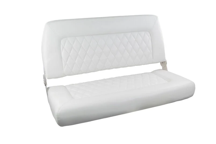 Suncoast Marine and Auto offers SPRINGFIELD Double Wide Folding Seat, White (1042039)