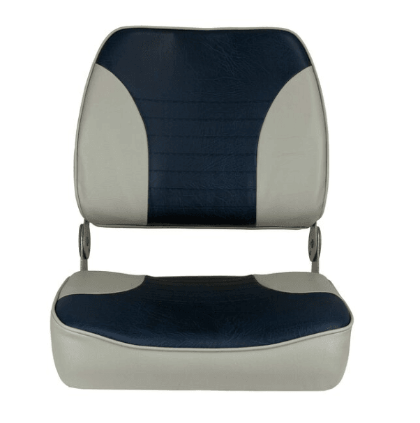 Suncoast Marine and Auto offers SPRINGFIELD Blue and Gray XXL Folding Seat (1040691)