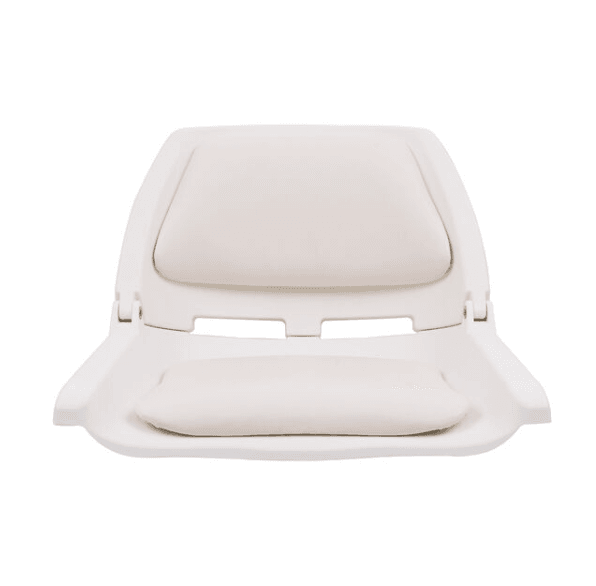 Suncoast Marine and Auto offers WEST MARINE White Folding Molded Boat Seat with White Cushion (75109W)