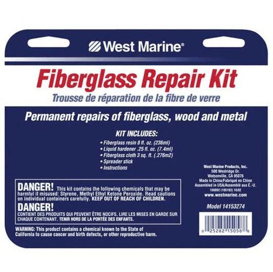 Suncoast Marine and Auto offers WEST MARINE Fiberglass Repair Kit (100637)