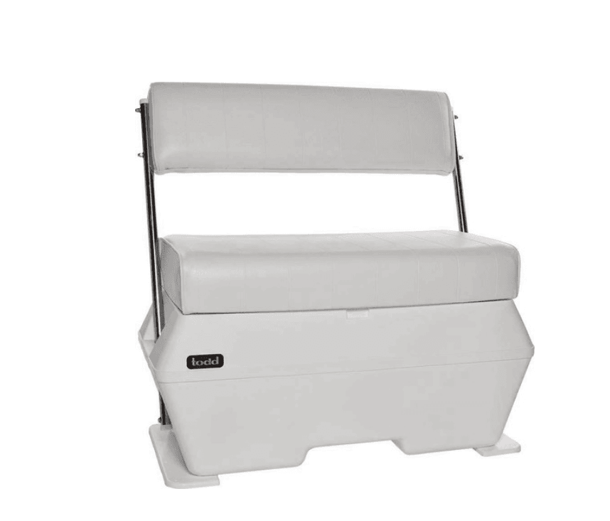 Suncoast Marine and Auto offers TODD Large Deluxe Cooler/Livewell Swingback Seat (1792-18U)