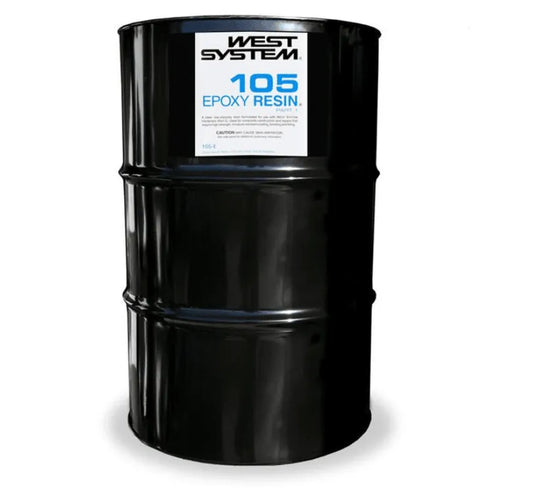 WEST SYSTEM #105 Part 1 Epoxy Resin, 52 Gallons (105-E) - Suncoast Marine & Auto Supply