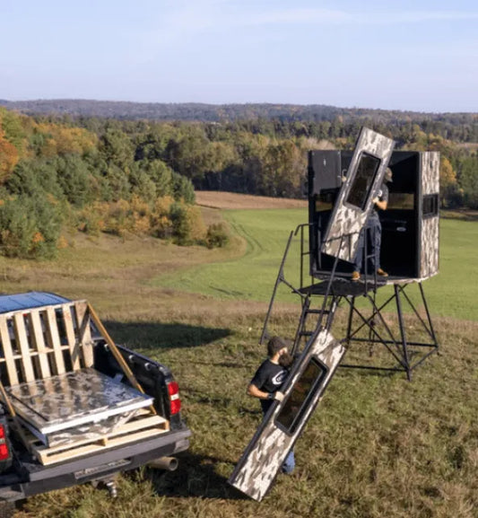 Suncoast Marine and Auto offers ORION HUNTING PRODUCTS 68VT 6x6 Modular Archery Deer Hunting Blind (Tinted Windows)