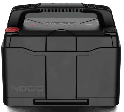 Suncoast Marine and Auto offers NOCO 12V 100Ah 12V Lithium-Ion LiFePO4 Dual-Purpose Battery NLX27