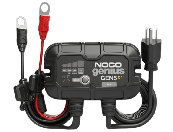 Suncoast Marine and Auto offers NOCO Genius 1-Bank, 5A Smart Marine Battery Charger, 12V GEN5X1