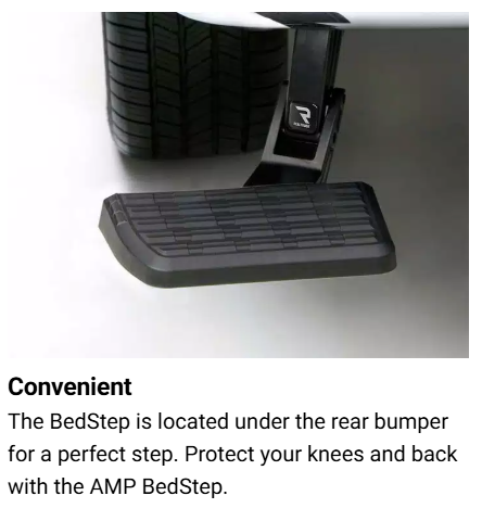 Suncoast Marine and Auto offers AMP Research Bed Step 2 - Step Board for GMC/Chevy Truck 2020 (75327-01A)
