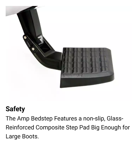 Suncoast Marine and Auto offers AMP Research Bed Step 2 - Step Board for GMC/Chevy Truck 2020 (75327-01A)