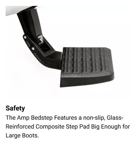Suncoast Marine and Auto offers AMP Research Bed Step 2 - Step Board for GMC/Chevy Truck 2020 (75327-01A)