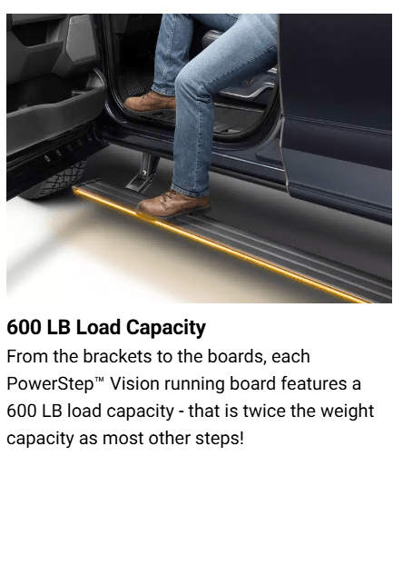 Suncoast Marine and Auto offers AMP Research Powerstep Vision 22 for Ford F250 with Mount Kit (96242-01A)
