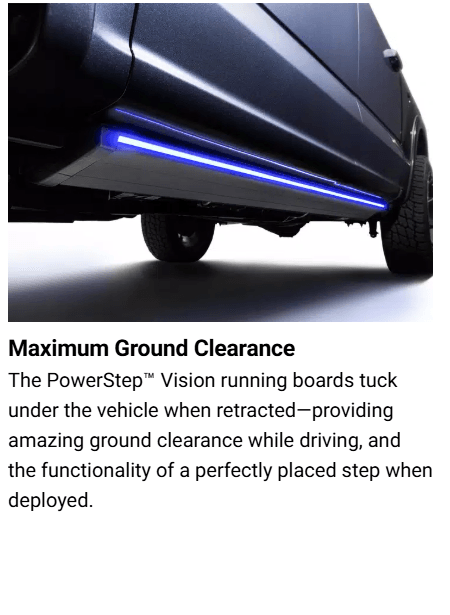Suncoast Marine and Auto offers AMP Research Powerstep Vision 21 for Ford F150 with Mount Kit (96152-01A)