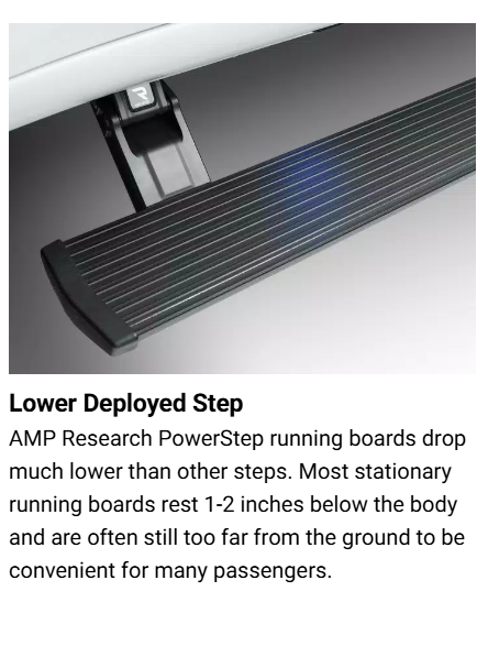 Suncoast Marine and Auto offers AMP Research Powerstep 07-13 GM P/U 1500 Crew/Extended Cab (75126-01A)