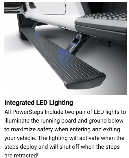 Suncoast Marine and Auto offers AMP Research Powerstep 07-13 GM P/U 1500 Crew/Extended Cab (75126-01A)
