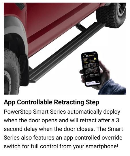 Suncoast Marine and Auto offers AMP Research Powerstep Smart Series for 2021-2023 Ford Bronco (86140-01A)