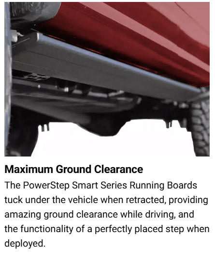 Suncoast Marine and Auto offers AMP Research Powerstep Smart Series for 2021-2023 Ford Bronco (86140-01A)