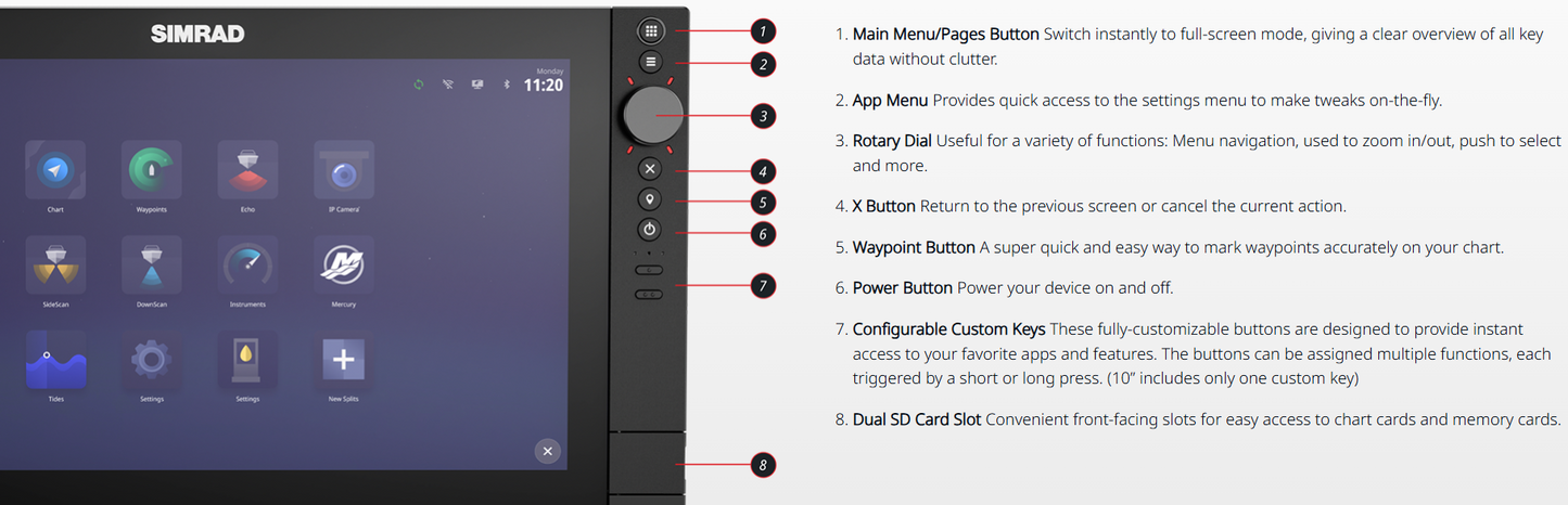 Suncoast Marine and Auto offers Simrad NSS4 10" Multifunction Display (No Sonar) (000-16275-001)