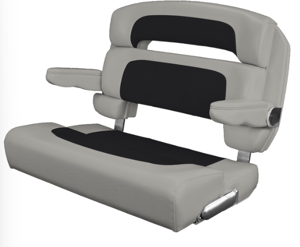 Suncoast Marine and Auto offers TACO MARINE Custom Capri Helm Bench Seat, 36" Capriccio White