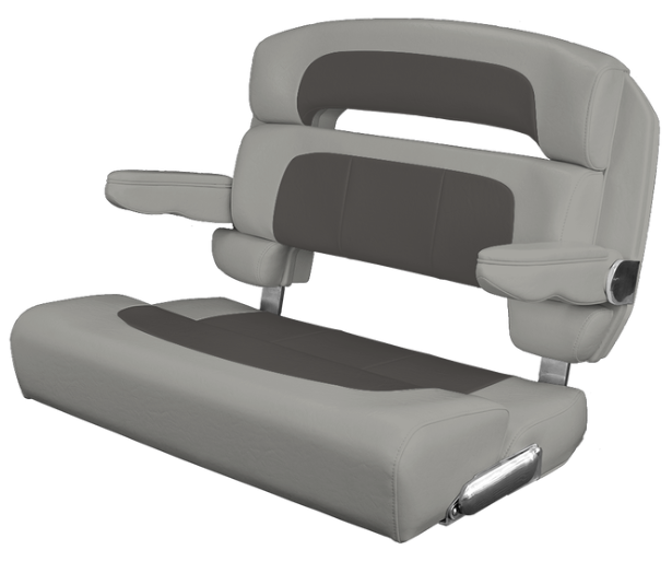 Suncoast Marine and Auto offers TACO MARINE Custom Capri Helm Bench Seat, 36" Capriccio Salt