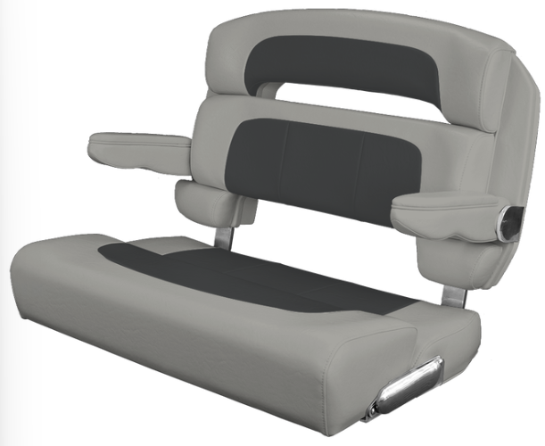 Suncoast Marine and Auto offers TACO MARINE Custom Capri Helm Bench Seat, 36" Capriccio Salt