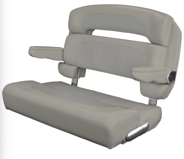 Suncoast Marine and Auto offers TACO MARINE Custom Capri Helm Bench Seat, 36" Capriccio Cloud