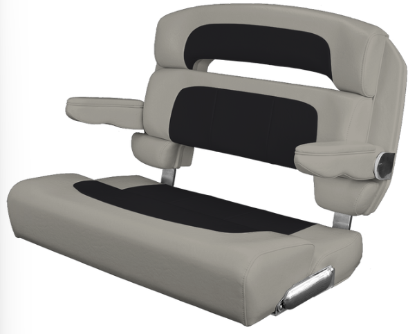 Suncoast Marine and Auto offers TACO MARINE Custom Capri Helm Bench Seat, 36" Capriccio Cloud