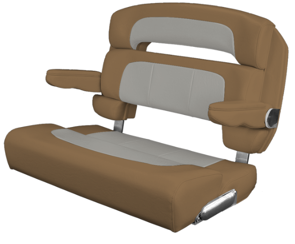 Suncoast Marine and Auto offers TACO MARINE Custom Capri Helm Bench Seat, 36" Capriccio Toast