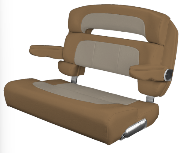 Suncoast Marine and Auto offers TACO MARINE Custom Capri Helm Bench Seat, 36" Capriccio Toast