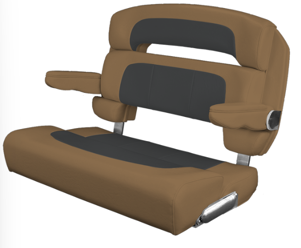 Suncoast Marine and Auto offers TACO MARINE Custom Capri Helm Bench Seat, 36" Capriccio Toast