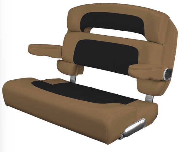 Suncoast Marine and Auto offers TACO MARINE Custom Capri Helm Bench Seat, 36" Capriccio Toast