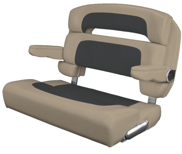 Suncoast Marine and Auto offers TACO MARINE Custom Capri Helm Bench Seat, 36" Capriccio Vellum