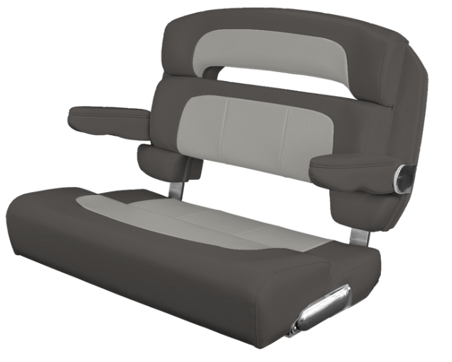 Suncoast Marine and Auto offers TACO MARINE Custom Capri Helm Bench Seat, 36" Capriccio Grey