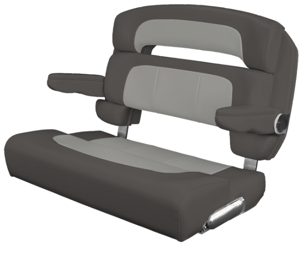 Suncoast Marine and Auto offers TACO MARINE Custom Capri Helm Bench Seat, 36" Capriccio Grey