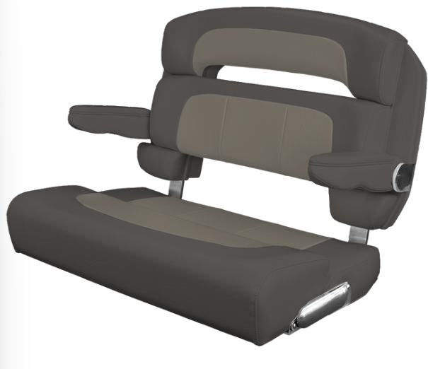 Suncoast Marine and Auto offers TACO MARINE Custom Capri Helm Bench Seat, 36" Capriccio Grey