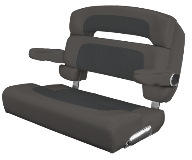 Suncoast Marine and Auto offers TACO MARINE Custom Capri Helm Bench Seat, 36" Capriccio Grey