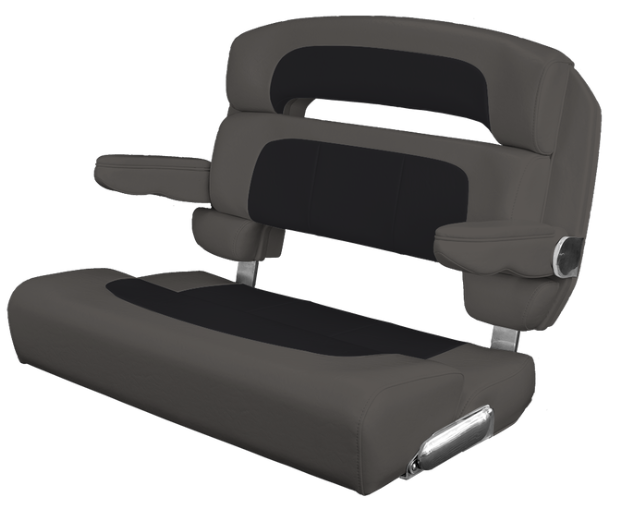 Suncoast Marine and Auto offers TACO MARINE Custom Capri Helm Bench Seat, 36" Capriccio Grey