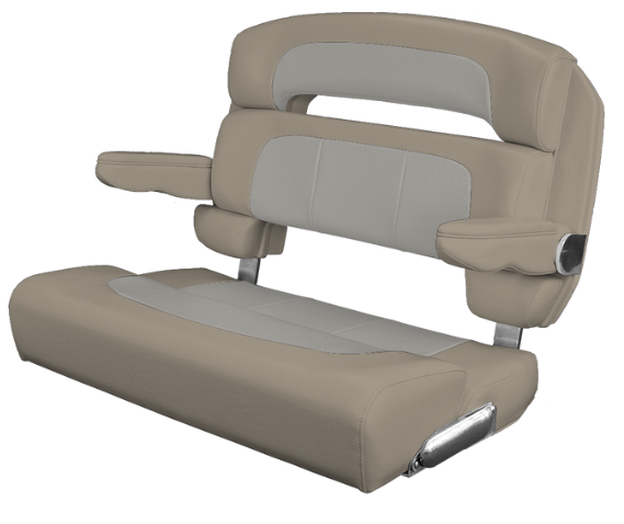 Suncoast Marine and Auto offers TACO MARINE Custom Capri Helm Bench Seat, 36" Capriccio Flax
