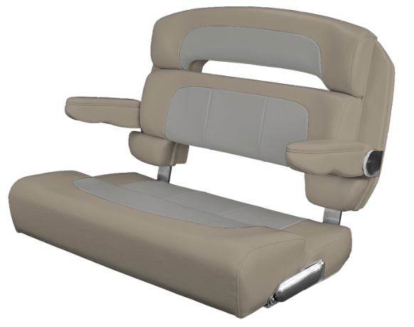 Suncoast Marine and Auto offers TACO MARINE Custom Capri Helm Bench Seat, 36" Capriccio Flax