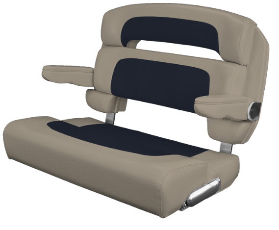 Suncoast Marine and Auto offers TACO MARINE Custom Capri Helm Bench Seat, 36" Capriccio Flax