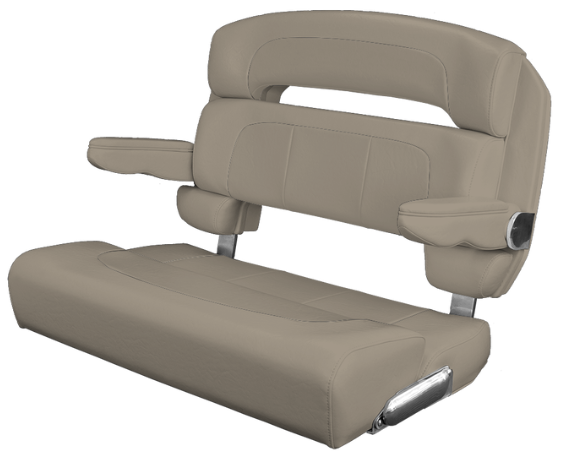 Suncoast Marine and Auto offers TACO MARINE Custom Capri Helm Bench Seat, 36" Capriccio Flax