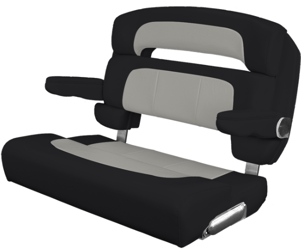 Suncoast Marine and Auto offers TACO MARINE Custom Capri Helm Bench Seat, 36" Capriccio Black