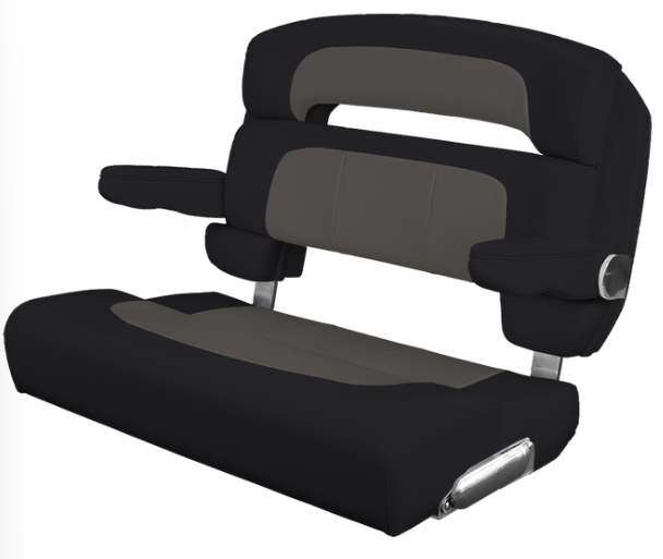Suncoast Marine and Auto offers TACO MARINE Custom Capri Helm Bench Seat, 36" Capriccio Black