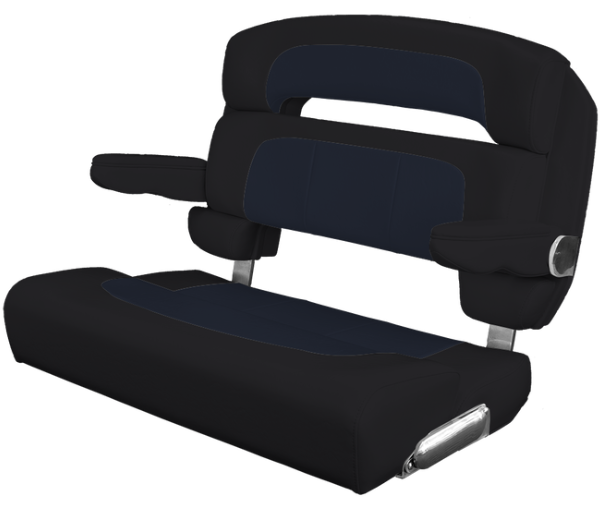 Suncoast Marine and Auto offers TACO MARINE Custom Capri Helm Bench Seat, 36" Capriccio Black