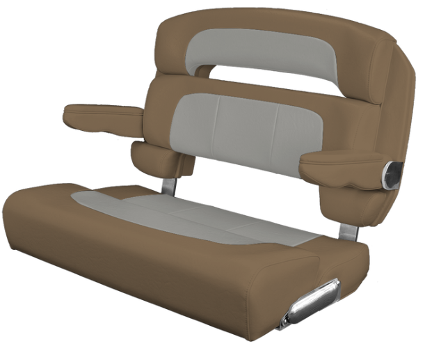 Suncoast Marine and Auto offers TACO MARINE Custom Capri Helm Bench Seat, 36" Capriccio Heather Beige