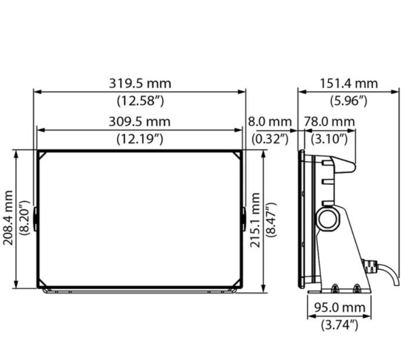 Suncoast Marine and Auto offers Simrad 3012 NSX 12" Combo (No Transducer)